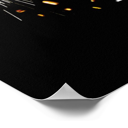 Poster Un travail soudé effectué Torch & Sparks Welder Gr (Coin)