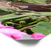 Poster Un treillis de pois doux.... (Coin)