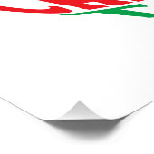 Poster Un très joyeux Noël à votre ornement (Coin)