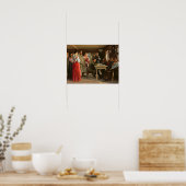 Poster Un tribunal de district, 1888 (Cuisine)