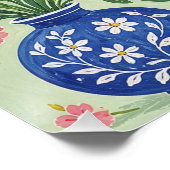 Poster Un Trio de Fleurs d'Anniversaire (Coin)