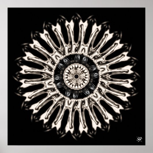 Poster Un truc rond sympa v2a (Devant)