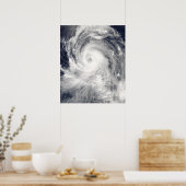 Poster Un typhon s'attaque à l'île de Mariana dans le nor (Cuisine)