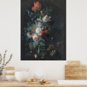 Poster Un vase aux fleurs par Jan van Huysum (Cuisine)