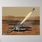Poster Un Véhicule Mars Ascent A Été Lancé Depuis Mars. (Devant)