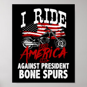 Poster Un Vélo Anti-Trump Résiste Contre Le Président Bon