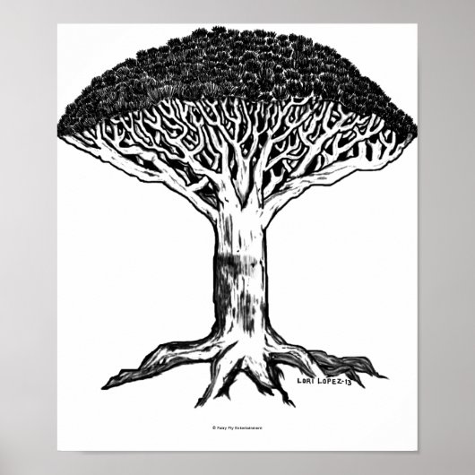 Poster Un Vent Malsain | Arbre de sang de dragon (Devant)