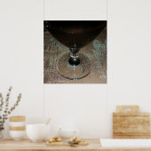 Poster un verre de vin rouge (Cuisine)