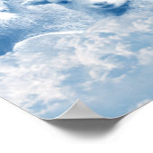 Poster Un vers de la Bible chrétienne inspirant pour la f (Coin)