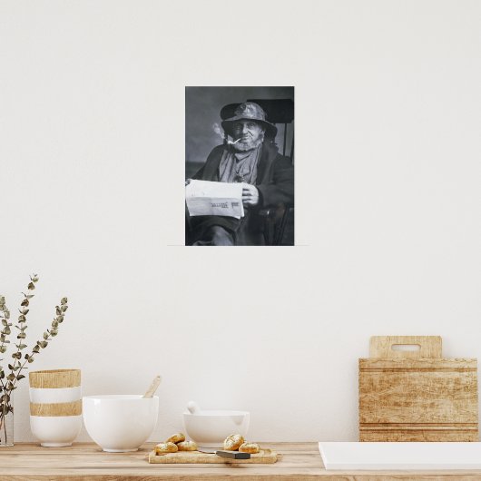 Poster Un vieux sel (Cuisine)