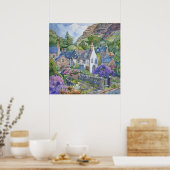 Poster Un village écossais paisible (Cuisine)