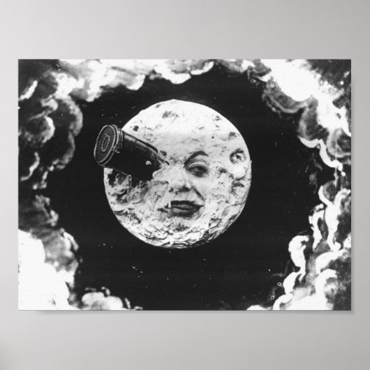 Poster Un voyage sur la Lune (Devant)