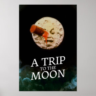 Poster Un voyage sur la Lune 1902 Film Classique