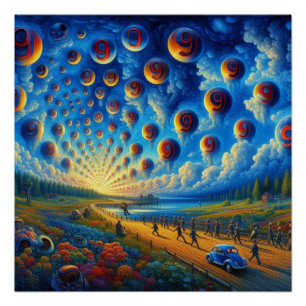 Poster Un voyage surréaliste à travers le son et la visio