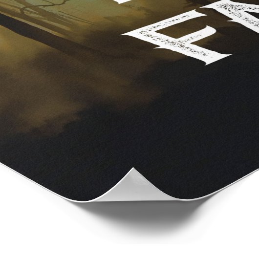 Poster Un vrai cowboy en toile (Coin)