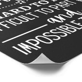 Poster Un Vraiment Grand Entraîneur est difficile à trouv (Coin)