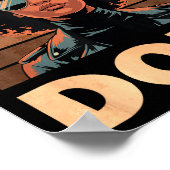 Poster Unapologetically Afro Woman Vintage 70s  (Coin)