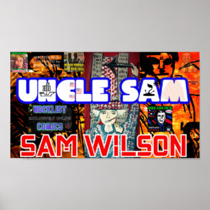 POSTER UNCLE SAM - SAM WILSON