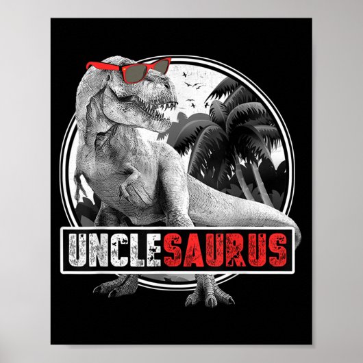 Poster Unclesaurus Dinosaure Oncle Saurus (Devant)