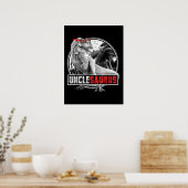 Poster Unclesaurus Dinosaure Oncle Saurus (Cuisine)