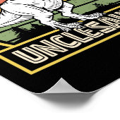 Poster Unclesaurus T Rex Dinosaure Uncle Saurus Correspon (Coin)