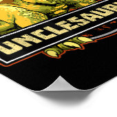 Poster Unclesaurus T rex Uncle Saurus Dinosaur (Coin)