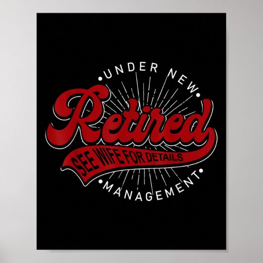 Poster Under New Management See Wife For Details Funny Re (Devant)