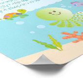 Poster Under the Sea Baby Shower Diaper Thoughts Game (Coin)