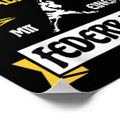 Poster Underestimate Never An Old Man _ Badminton Shuttle (Coin)