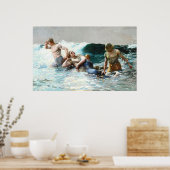 Poster Undertow par Winslow Homer (Cuisine)