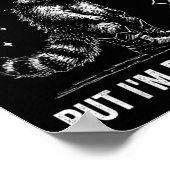 Poster Undiagnosed But I'm Pretty Sure Funny Autism Racco (Coin)