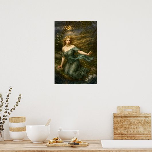 Poster Undine In Moonlight (Cuisine)
