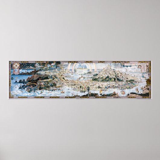 Poster Une Anciente Mappe de Fairyland (Devant)