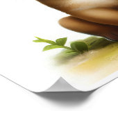 Poster Une aquarelle 3D Image d'un jeune cougar (Coin)