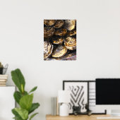 Poster Une assiette d'huîtres. (Bureau à domicile)