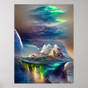 Poster Une Autre Terre Glace Et Mer