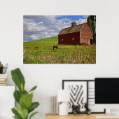 Poster Une balade dans le pays agricole de Palouse 3 (Bureau à domicile)