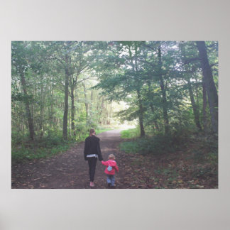 Poster Une balade dans les bois