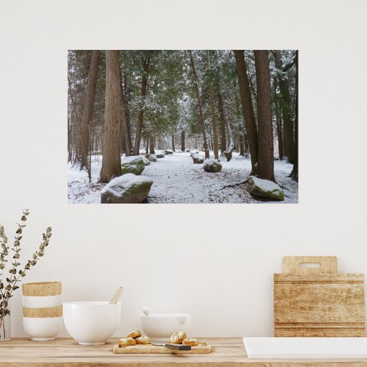 Poster Une balade dans les bois (Cuisine)