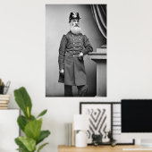 Poster Une barbe de guerre civile géniale, années 1860 (Bureau à domicile)