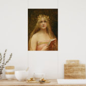 Poster Une beauté classique de Leon Francois Comerre (Cuisine)