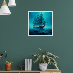Poster Une beauté impressionnante Ocean Voyage Design