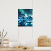 Poster Une belle aurore boréale (Cuisine)
