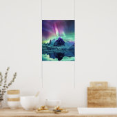 Poster Une belle aurore boréale (Cuisine)