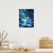 Poster Une belle aurore boréale (Cuisine)