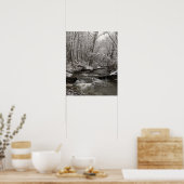 Poster Une Belle Cascade Neige (Cuisine)