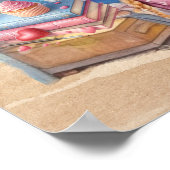 Poster Une belle journée pour apprendre avec ses amis (Coin)