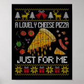 Poster Une Belle Pizza Au Fromage Juste Pour Moi Seul Che (Devant)