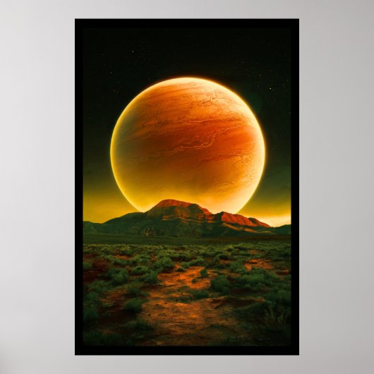 Poster Une belle planète rouge (Devant)