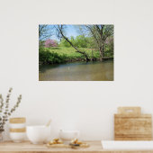 Poster Une belle vue sur la rivière (Cuisine)
